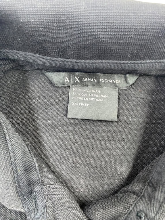 Armani Exchange (A|X) Μαύρο Polo Γυναικείο XS